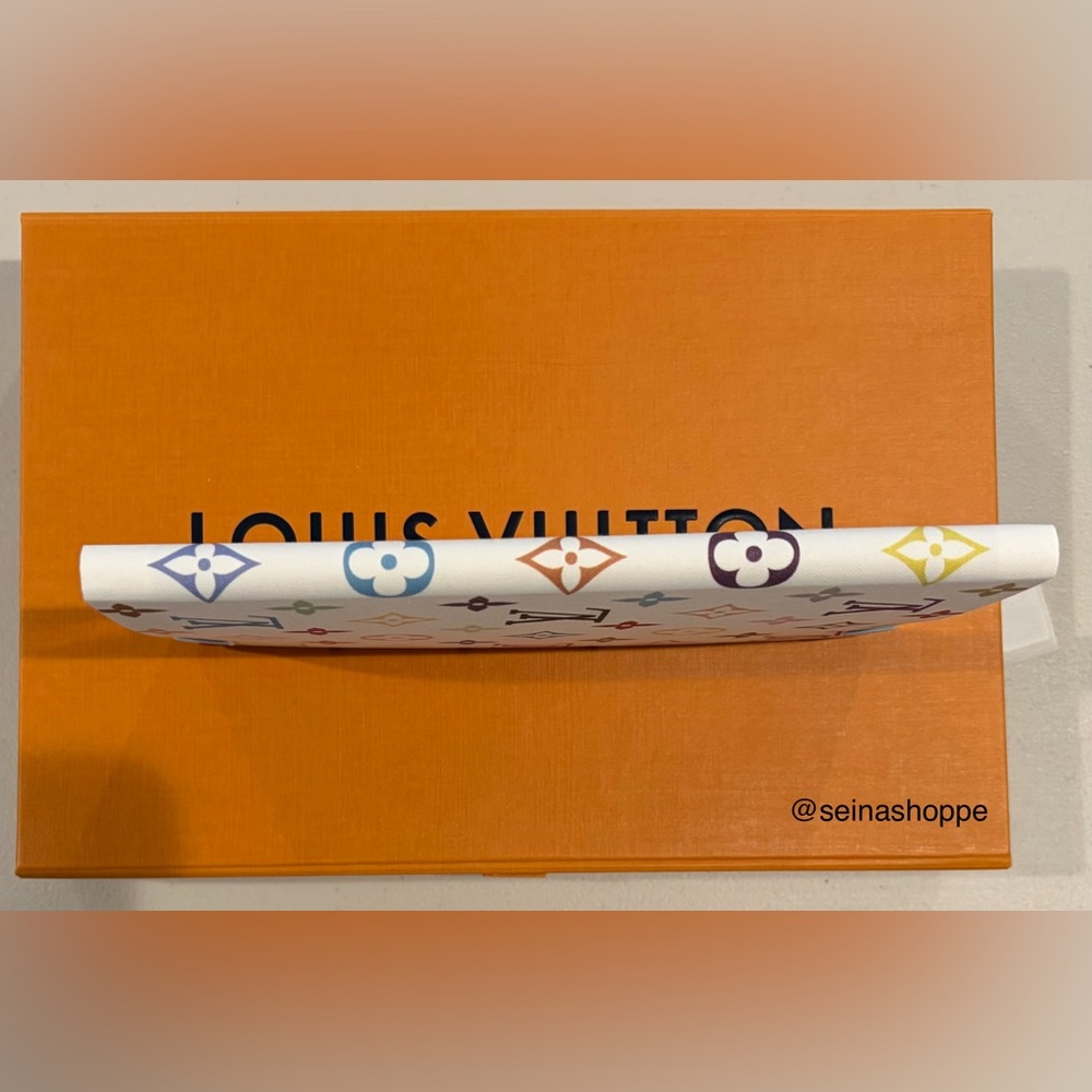 Louis Vuitton Takashi Murakami White Multicolor Notebook, LVxTM Stickers NWT - Picture 13 of 14